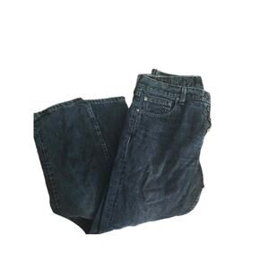 Levi's 501 Jeans Men Black Denim Button Fly Straight Mid Rise Comfort Y2K 33x34